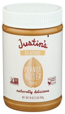 JUSTIN'S CLASSIC PEANUT BUTTER SPREAD 16 OZ