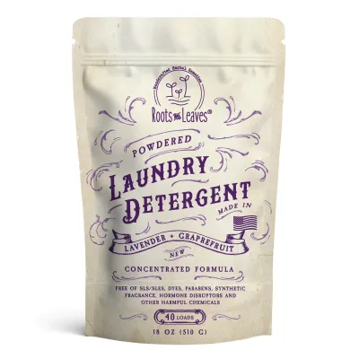 ROOTS AND LEAVES POWDERED LAUNDRY DETERGENT - LAVENDER