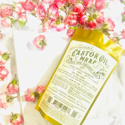 ROOTS AND LEAVES CASTOR OIL WRAP LARGE