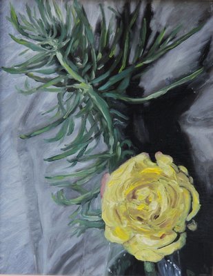 Yellow Rose: Signed Print
