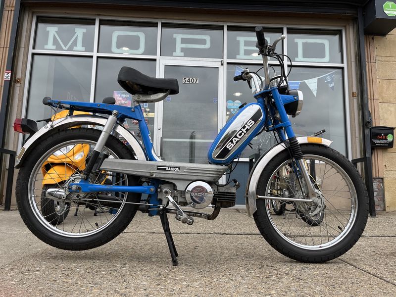 1978 Sachs Suburban (Balboa) 505-1A 50cc Pedal Moped 1978 Sachs Suburban (Balboa) 505-1A 50cc Pedal Moped