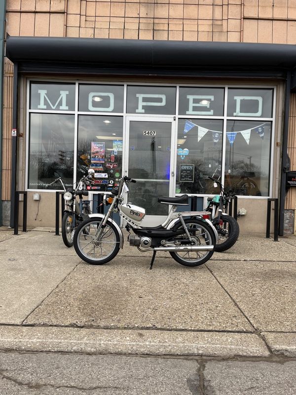 JC Penney Pinto 50cc Pedal Moped JC Penney Pinto 50cc Pedal Moped
