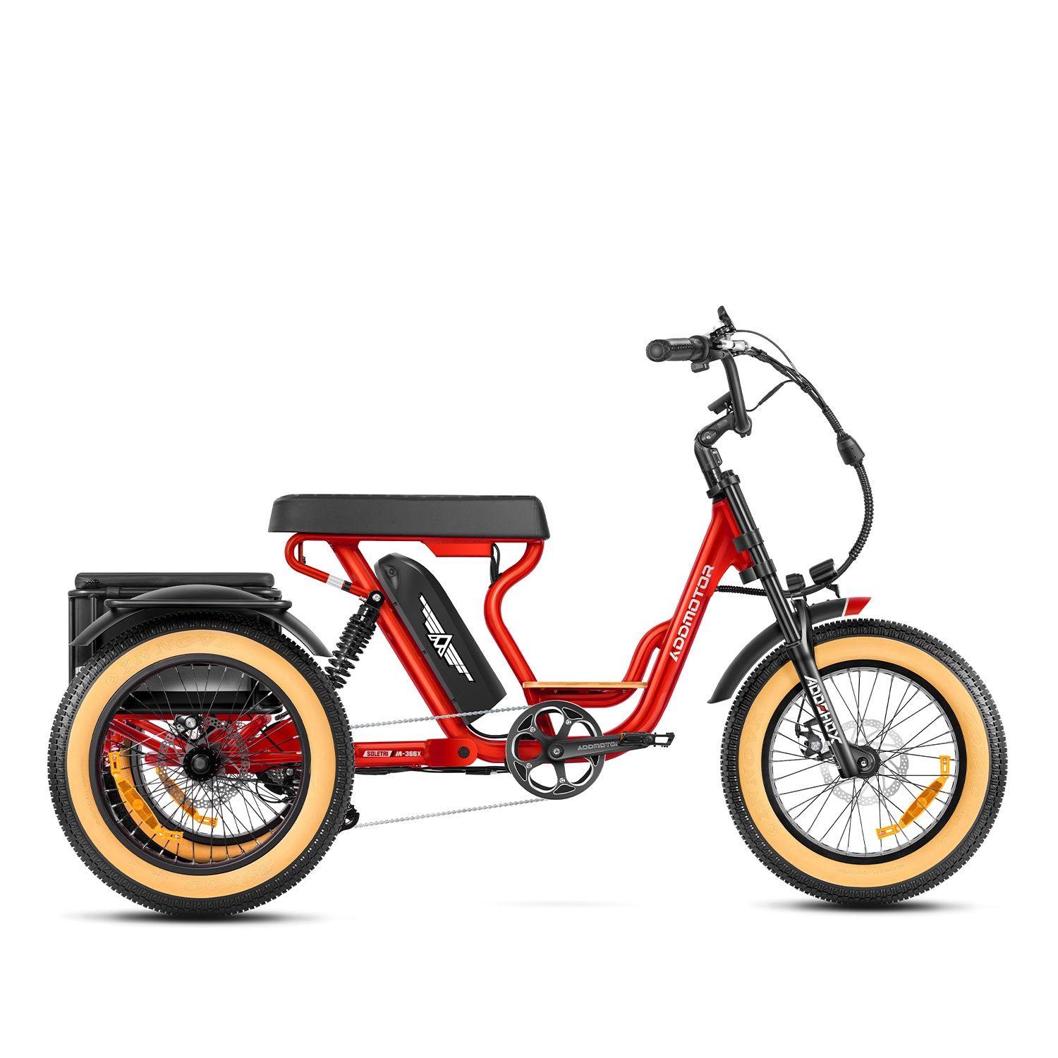 Addmotor - Soletri M-366X - Full Suspension Cargo E-trike
