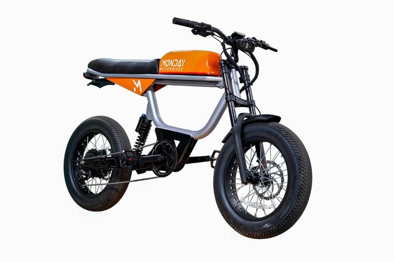 Monday Motorbikes - Anza v4 - 1500w/52v  - Electric Cafe Racer