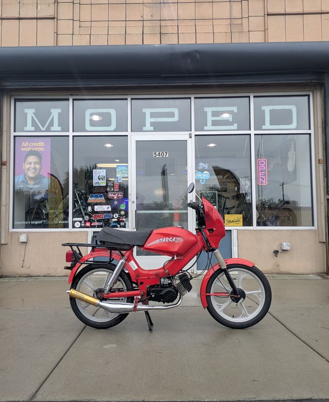 1996 Tomos Targa LX - Red - Fully Restored Vintage Moped + Sensible Performance Upgrades 1996 Tomos Targa LX - Red - Fully Restored Vintage Moped + Sensible Performance Upgrades