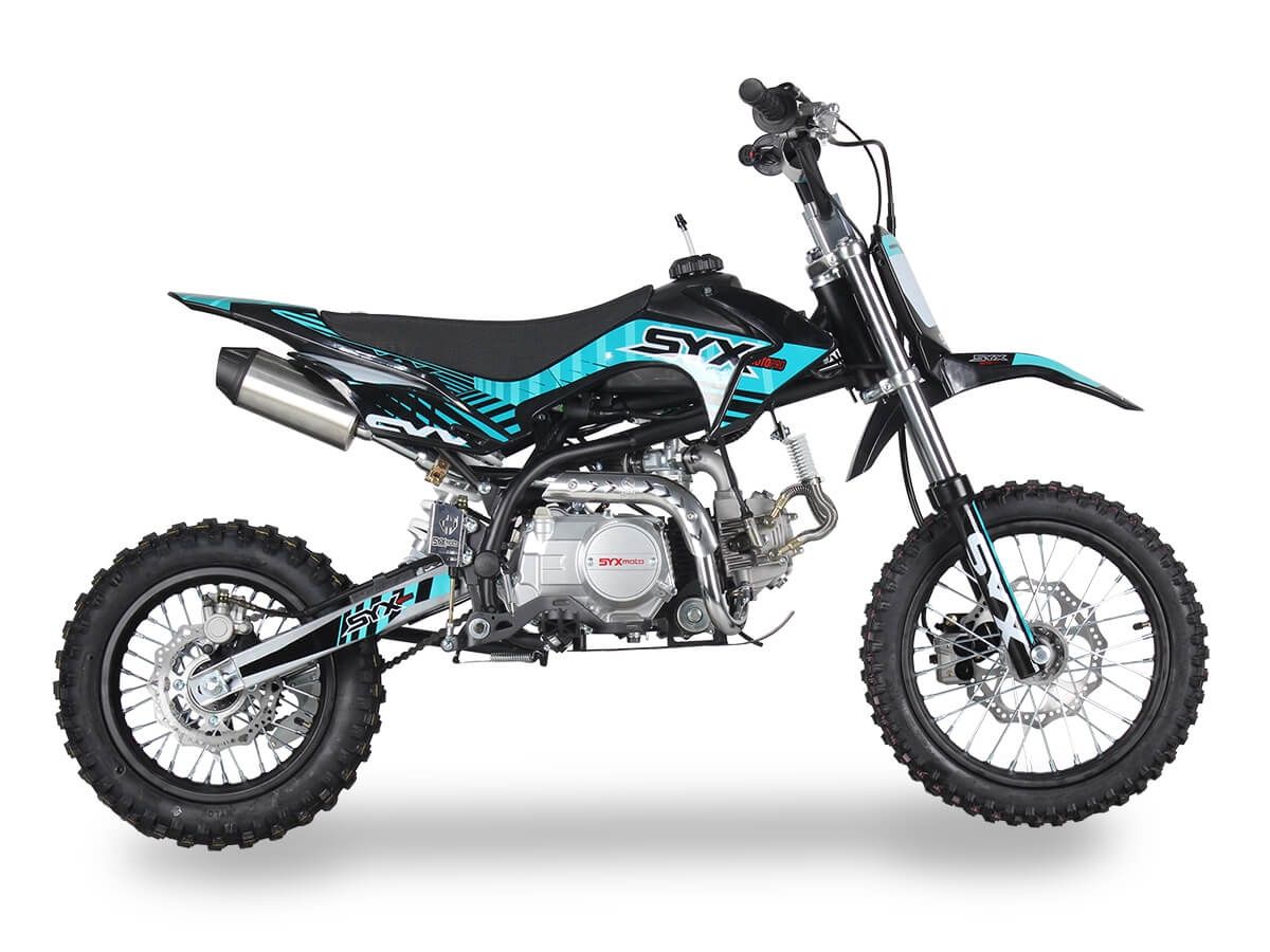 IceBear - SYX Moto - Roost - 125cc Pit Bike (PAD125-1F) IceBear - SYX Moto - Roost - 125cc Pit Bike (PAD125-1F), Color: Teal/Black