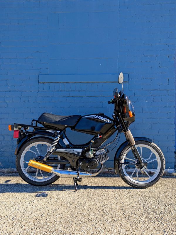 1997 Tomos Targa LX - Black - Fully Restored Vintage Moped + Sensible Performance Upgrades 1997 Tomos Targa LX - Black - Fully Restored Vintage Moped + Sensible Performance Upgrades