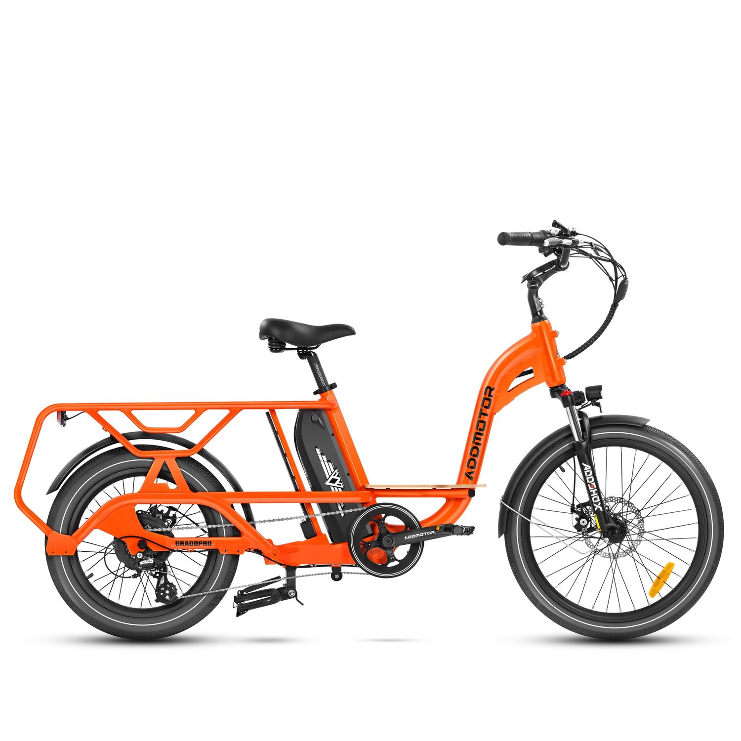 Addmotor - GraooPro G-800 - 48v 750w - cargo ebike Addmotor - GraooPro G-800 - 48v 750w - cargo ebike, Color: Orange