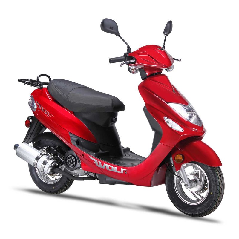 Wolf - Rx-50 - 50cc Moped Legal Scooter Wolf - Rx-50 - 50cc Moped Legal Scooter