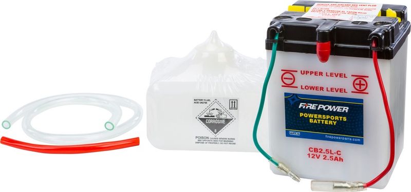 Battery w/Acid (CB2.5L-C) 12v 2.5ah