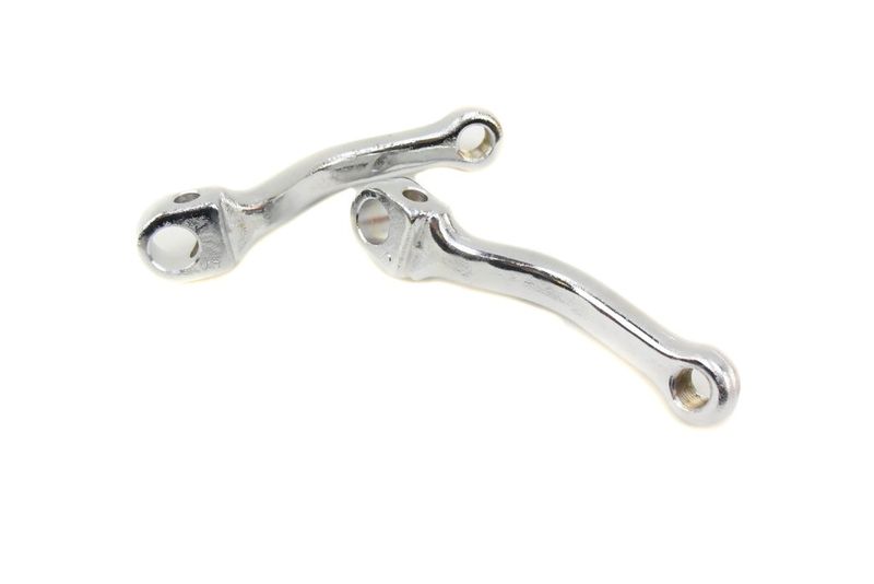 CHROME PEDAL CRANK ARMS CHROME PEDAL CRANK ARMS