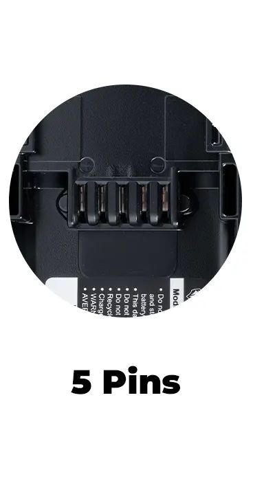 Macfox E-Bike X1S Battery & Dual Battery Upgrade Kit 10Ah Macfox E-Bike X1S Battery & Dual Battery Upgrade Kit 10Ah, Pins: Battery Only
