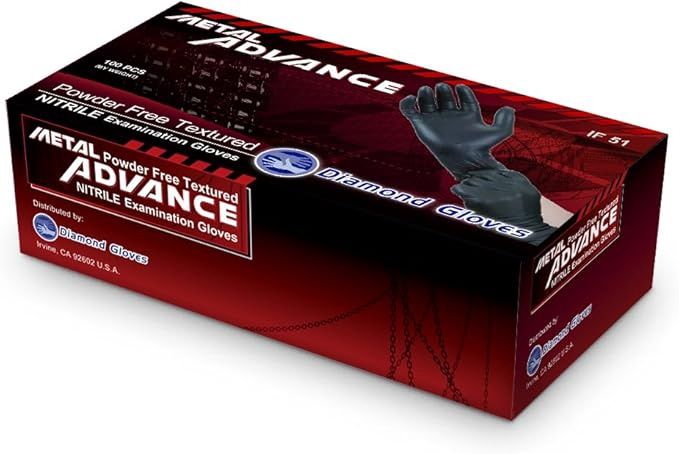Metal Advance Nitrile Gloves (Large) Metal Advance Nitrile Gloves (Large)