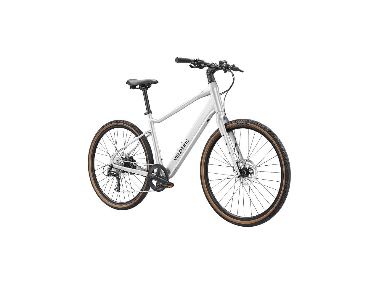 Velotric - Tempo - Lightweight City E-Bike (350w / 36v 10w) Velotric - Tempo - Lightweight City E-Bike (350w / 36v 10w), Color: Lightning Silver, Style: High-Step