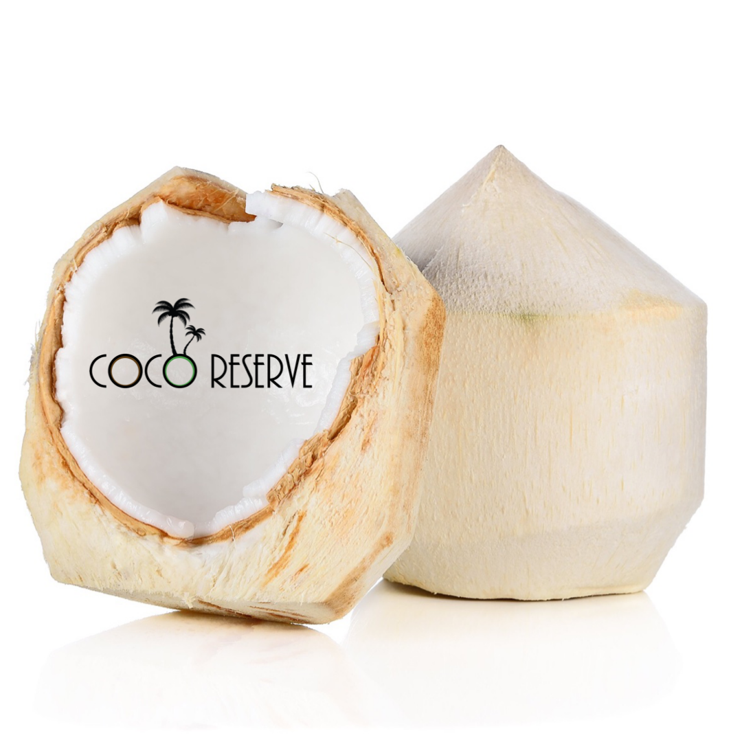 Young Fresh Shaved Coconut (Thai) - Box of 9