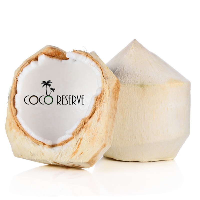 Young Fresh Shaved Coconut (Thai) - Box of 9