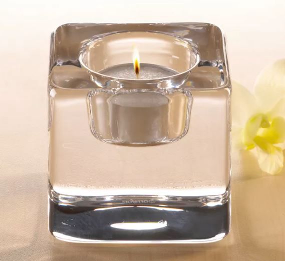 Orrefors Ice Cube Votive
