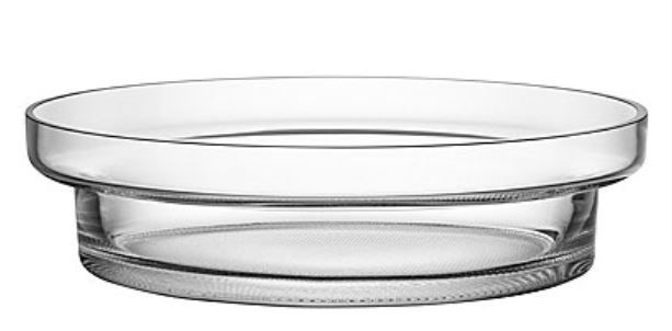 Kosta Boda Limelight Low Bowl (clear)