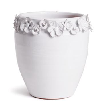 Alessia Flowr Garlnd Cachepot Tall