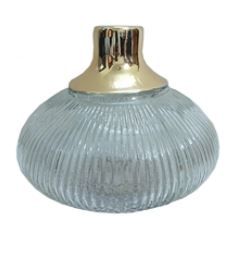 Bottleneck Glass Vase