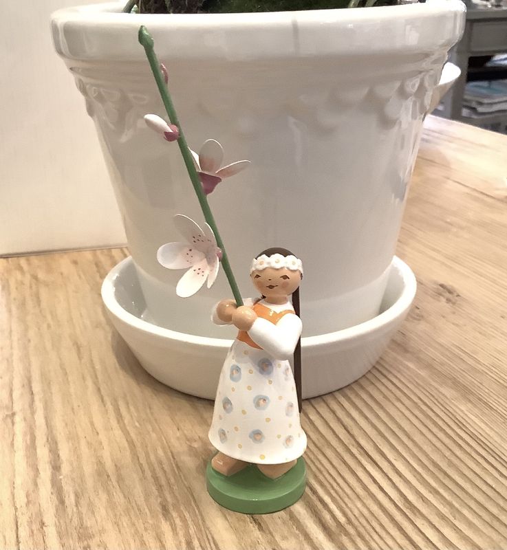 Girl with Cherry Blossom