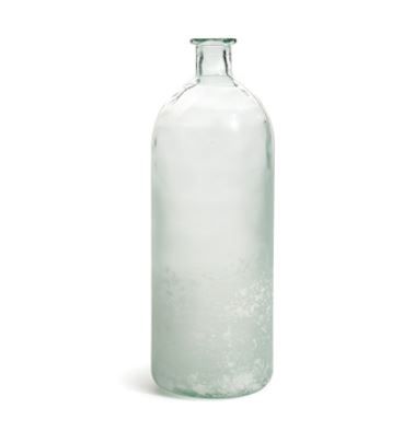 Lucien Bottle 15.75" White Ombre