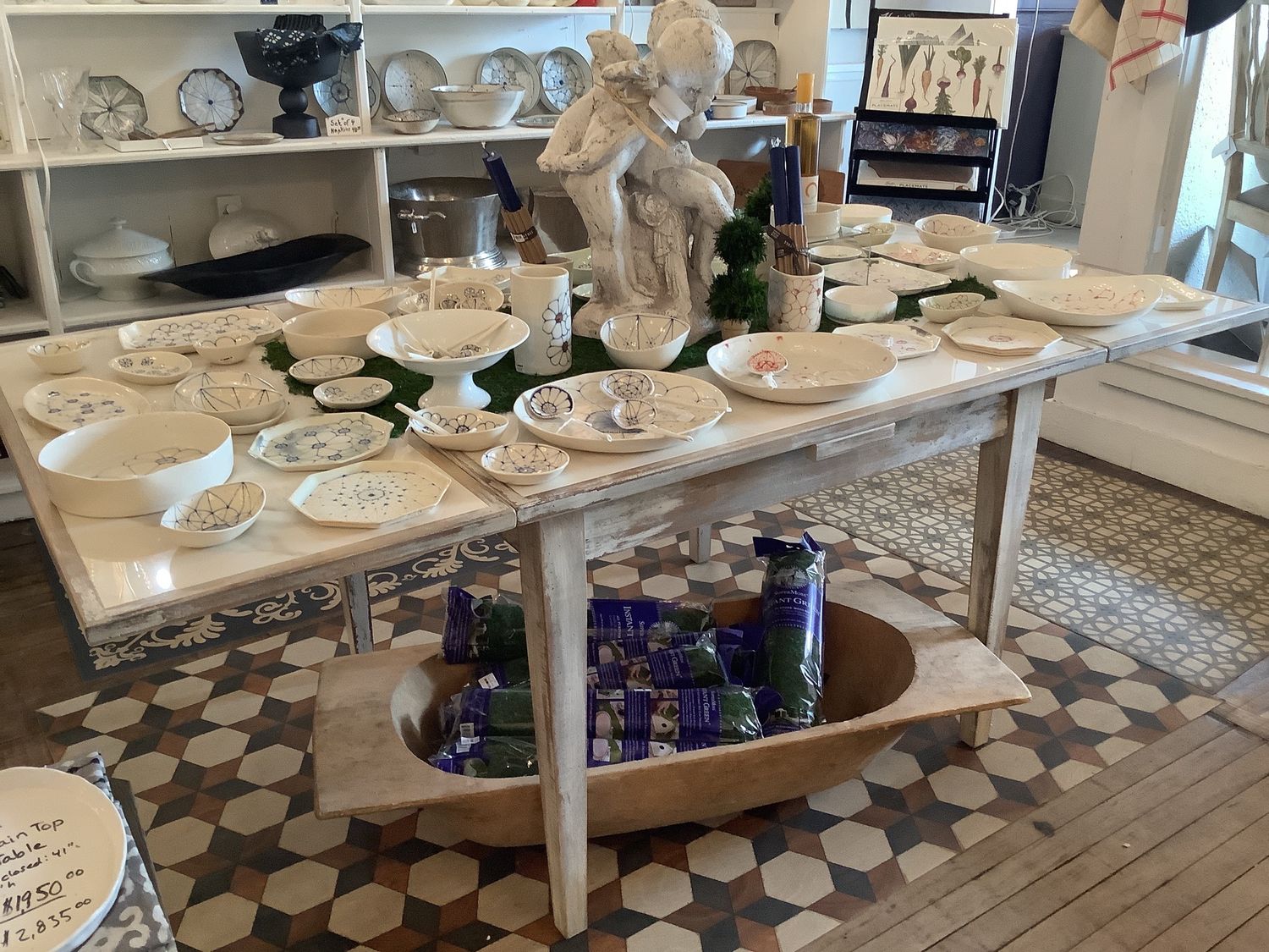 Porcelain Top Table