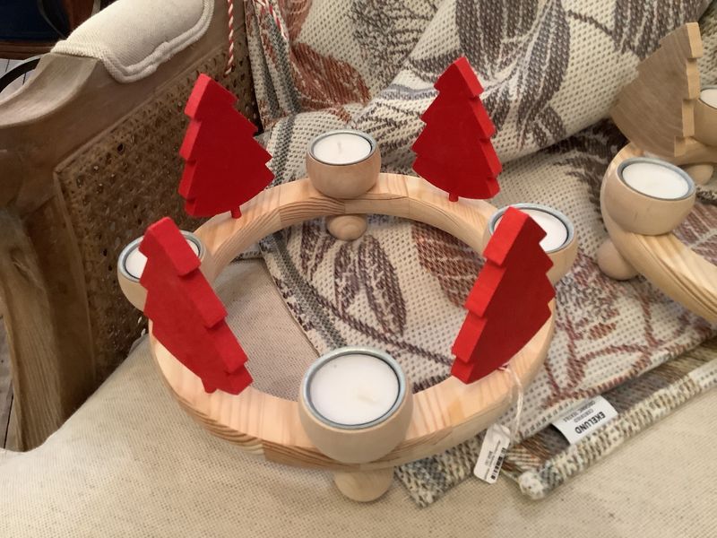 Wooden Advent Wreath