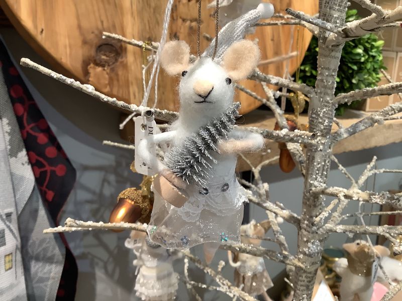 Felt Mice Ornaments