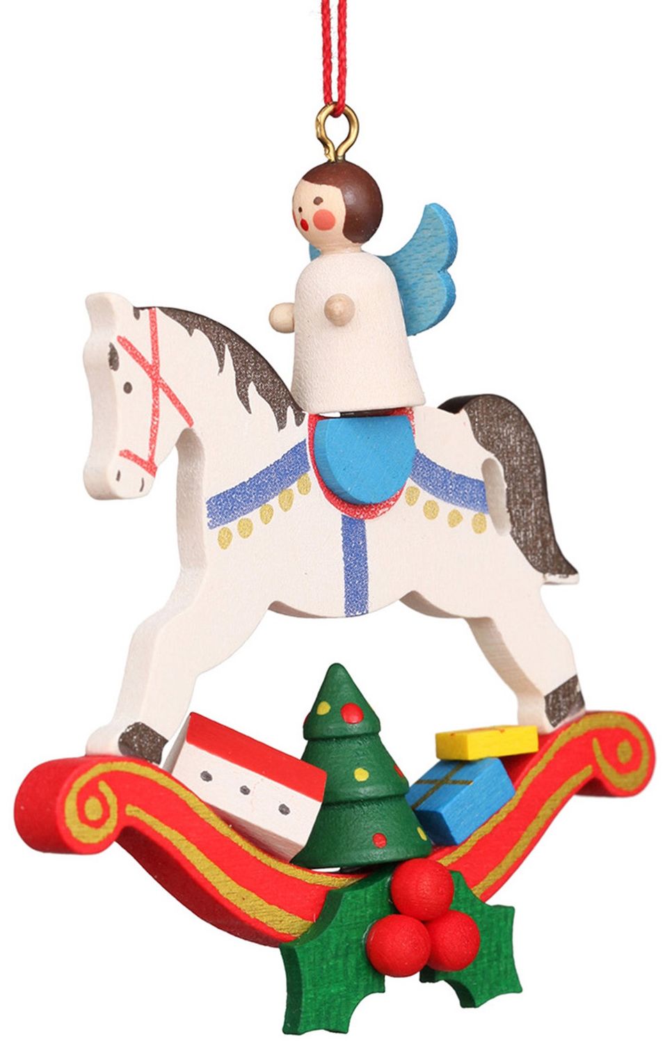 Angel on Rocking Horse
