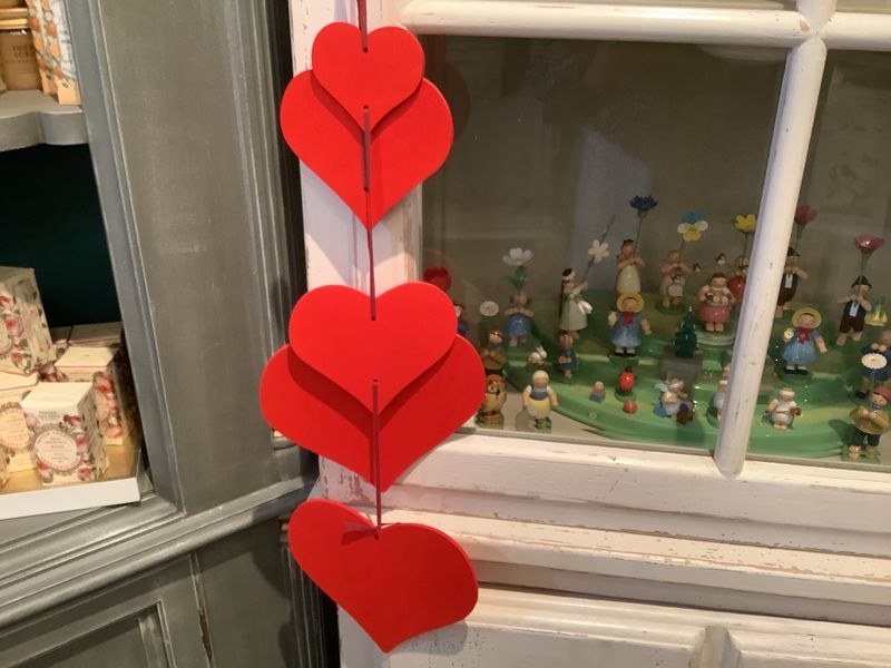 Wooden Heart Mobile