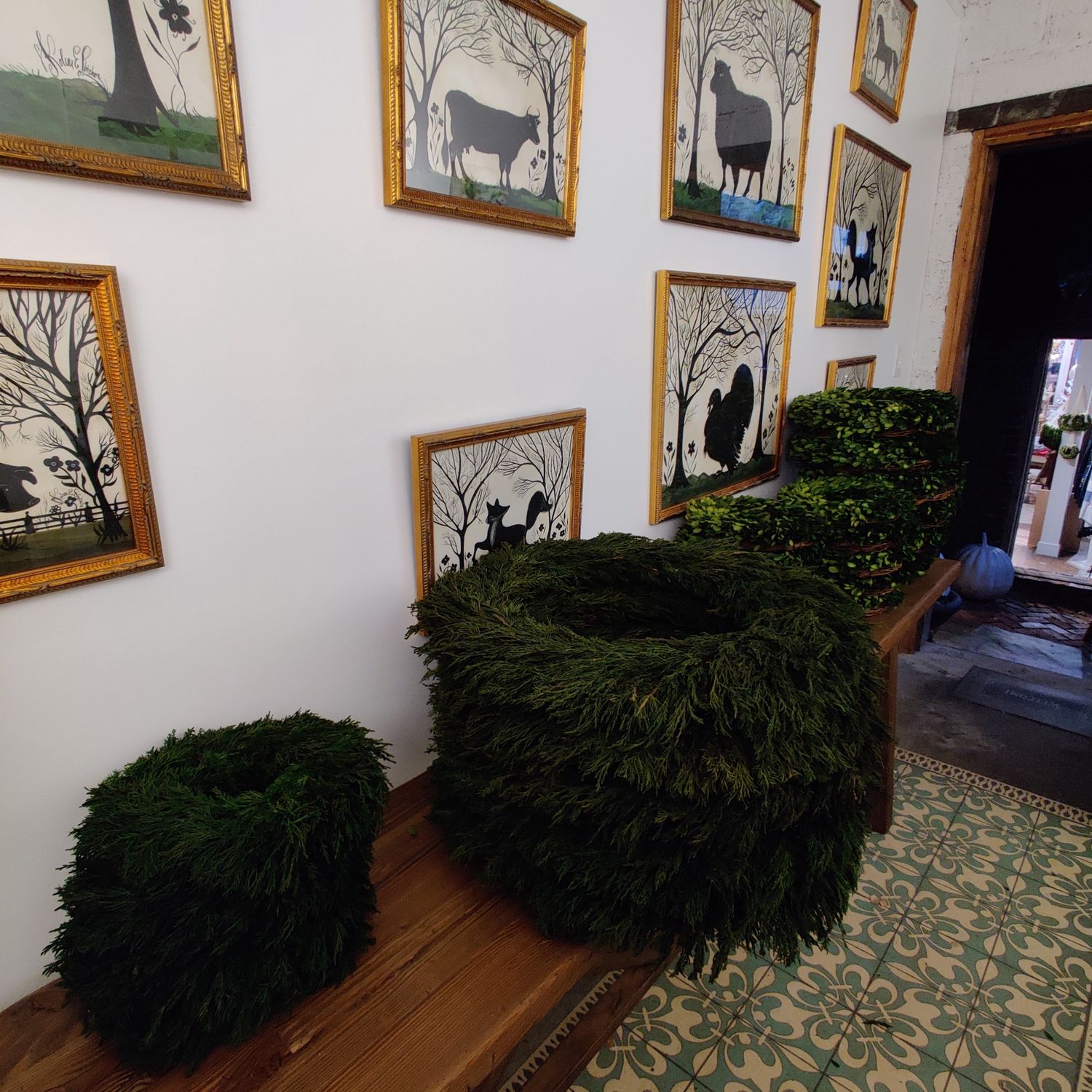 Cypress Wreath