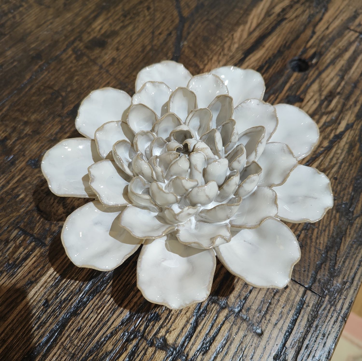 Ceramic White Flower