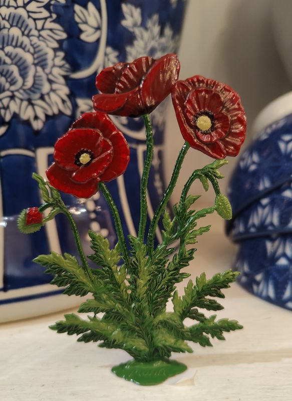Standing Poppies