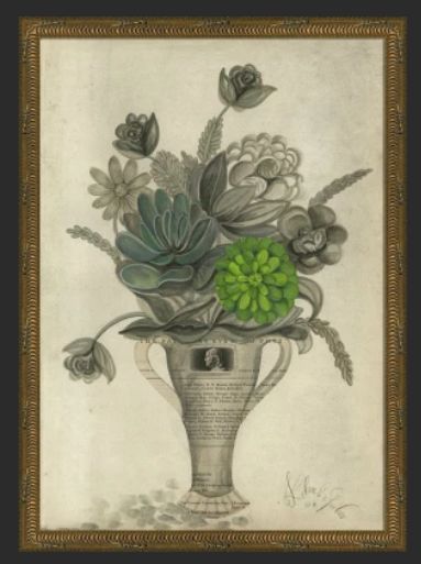 Ben Franklin Vase