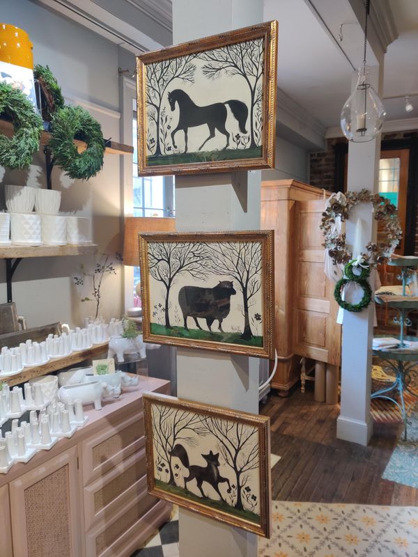 Spicher Animal Silhoutte Prints