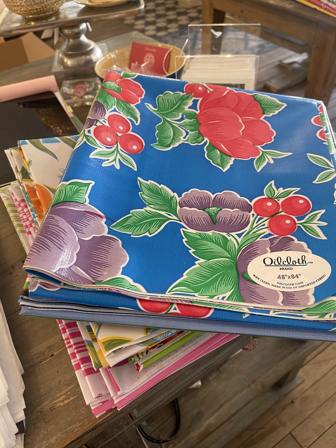 Oilcloth Tablecloth