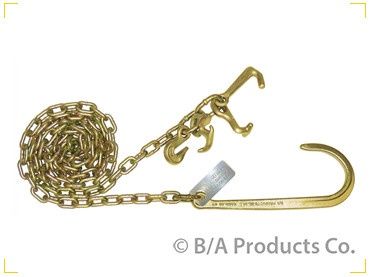 5/16" Grade 70 Grab, Mini J, R, T, &amp; 15" J Hook Chain (PAIR)