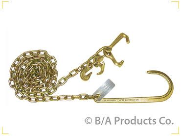 5/16" Grade 70 Grab, Mini J, R, T, &amp; 15" J Hook Chain (PAIR)