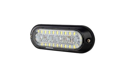 18-WATT LED HIGH POWER STROBE WITH BUILT-IN FLOOD WORK LIGHT