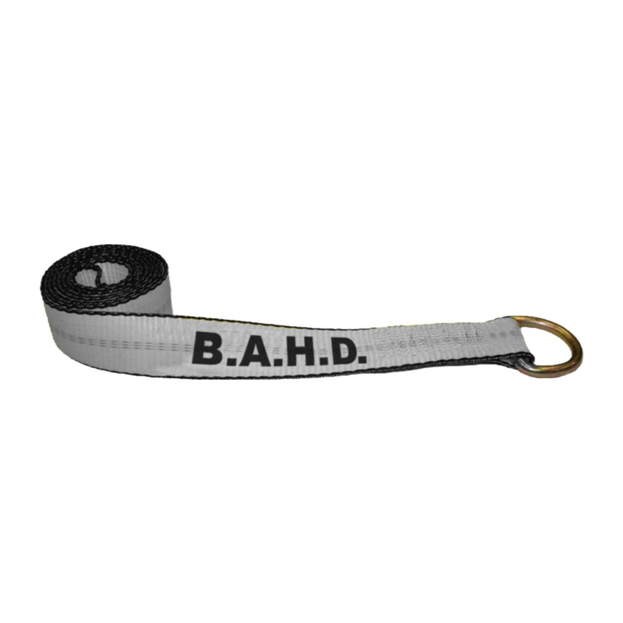2" x 8' Heavy-Duty D-Ring Wheel Lift Strap
