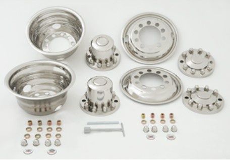 22.5" Stainless Steel Bolt On Simulator Set