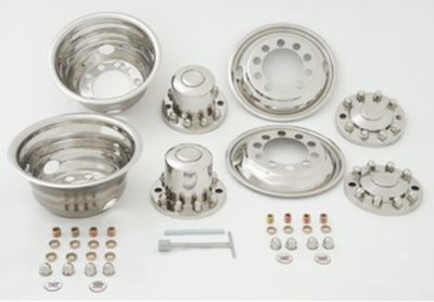 22.5" Stainless Steel Bolt On Simulator Set