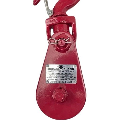 4 Ton Snatch Block w/ Swivel Snap Hook