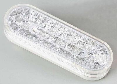 6" Oval Super Led Reverse