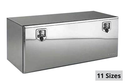 Bawer Stainless Steel Single Door Toolbox 48" X 24" X 24"