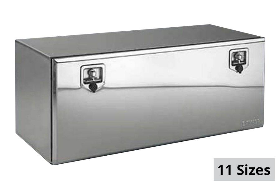 Bawer Stainless Steel Single Door Toolbox 48" X 24" X 24"