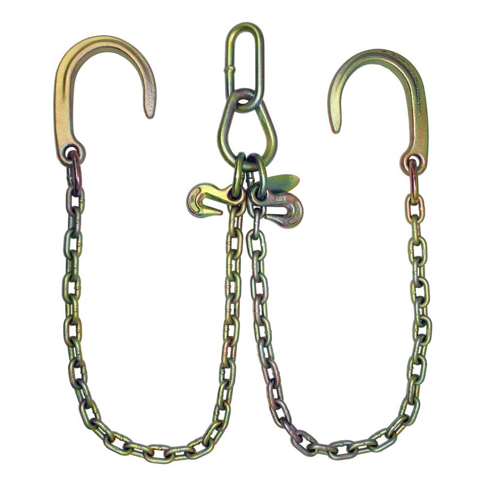 5/16" x 2' Legs with 8" J Hook V-Chain