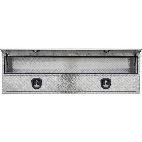 Diamond Tread Aluminum Heavy-Duty Flatbed Contractor Truck Box