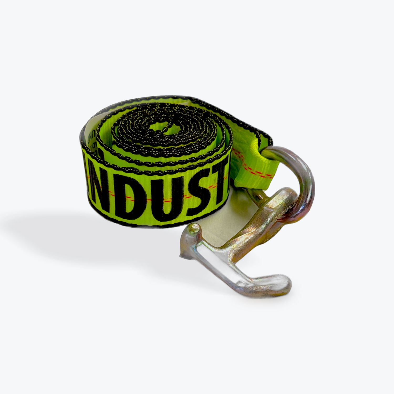 HiViz Green Prime Industries - 2" x 8' Hammerhead™ T-J Combo Hook Strap